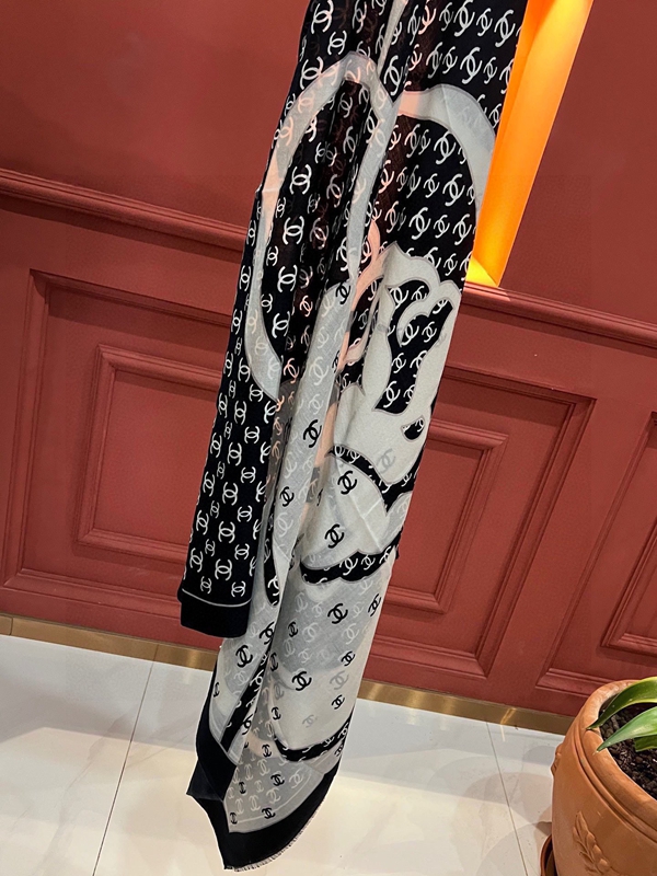 ブランドマフラー細部ディテール